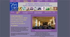 Desktop Screenshot of france-genealogique.org